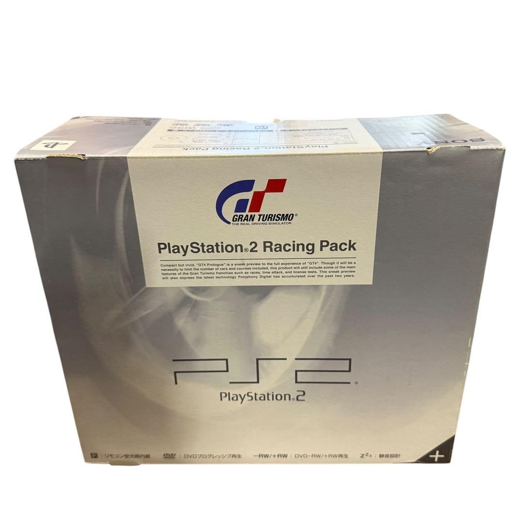 Rare Color PS2 Racing Pack SCPH-55000 GT Complete Tested Working