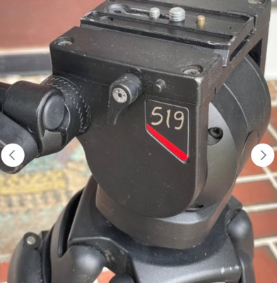 Manfrotto 519 head and 525 sticks