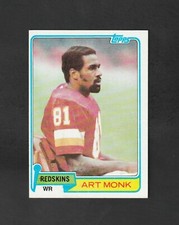 1981 Topps Art Monk RC #194 ~~ Washington Redskins ~~ Beautiful RC