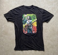 Vtg Bob Marley Original T Shirt Single Stitch Sleeve Jamaica Music Sz L 80s