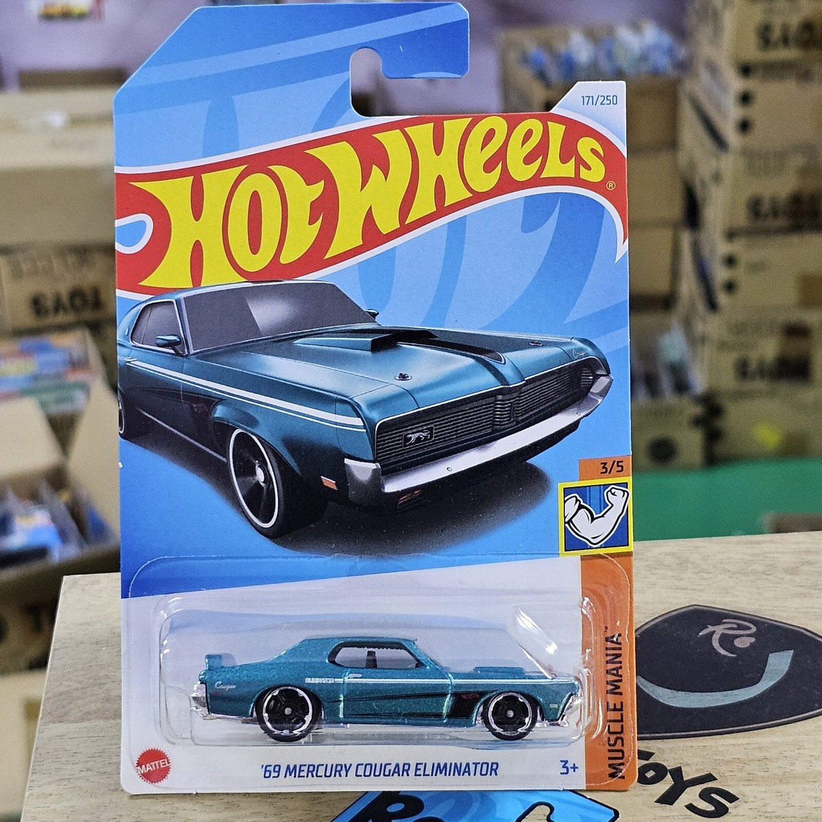 HOT WHEELS '69 MERCURY COUGAR ELIMINATOR 2024 Series MUSCLE MANIA