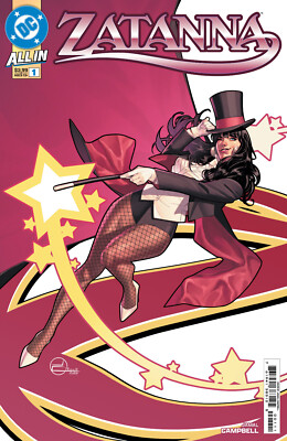 #ad ZATANNA #1 JAMAL CAMPBELL MAIN COVER 2025 COMIC BOOK DC COMICS $7.79