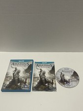 Assassin's Creed III (Nintendo Wii U) CIB Good Condition (Tested)