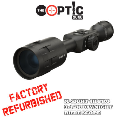 Refurbished ATN X-Sight 4K Pro 3-14x Smart Day/Night Rifle Scope