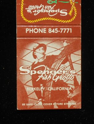 1970s Spenger's Fish Grotto Seafood 1919 Fourth Street Berkeley CA Alameda Co MB