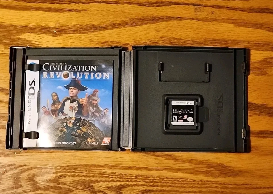 Sid Meier's Civilization Revolution Nintendo DS  w/Case & Manual - Image 2 of 3