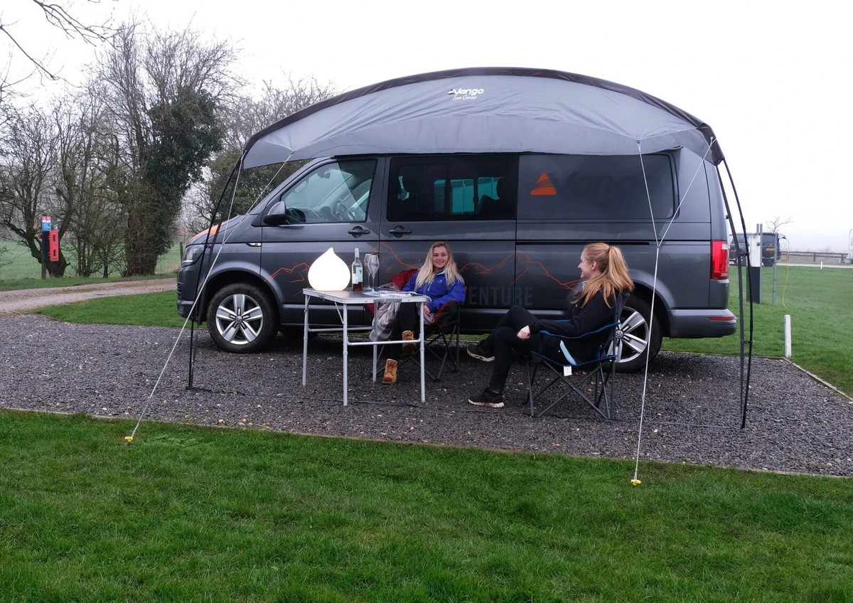 Vango Poled Sun Canopy Awning for VW T6 Campervan and Similar Vans