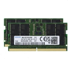 Samsung 32GB (2x16GB) DDR5 4800MHz PC5-38400 SODIMM M425R2GA3BB0-CQK 1Rx8 CL40