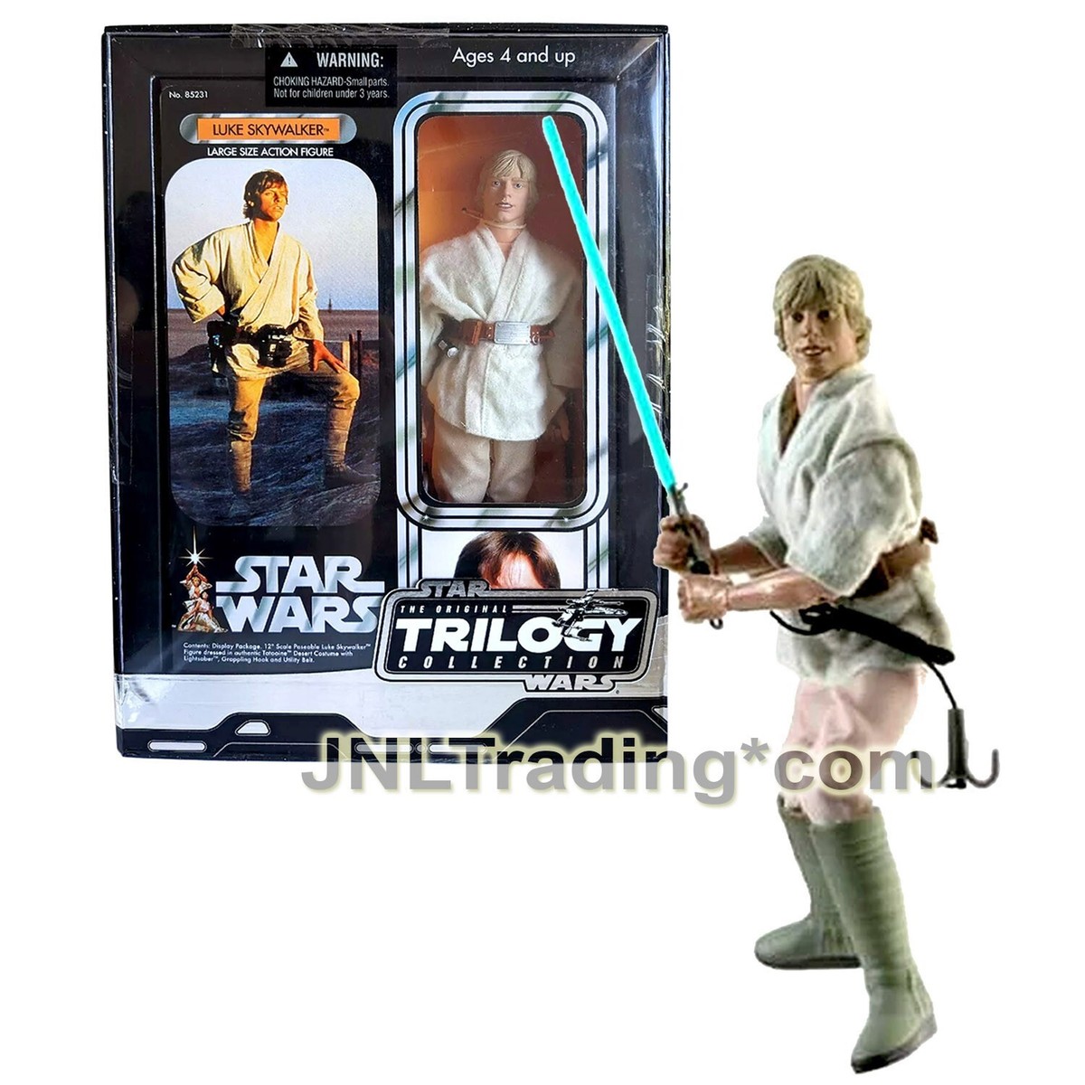 STAR WARS Luke Skywalker フィギュア 未開封 Yr 2004 Star Wars The Original Trilogy Collection 12 Inch Figure