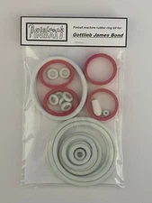 1980 Gottlieb James Bond Pinball Machine Rubber Ring Kit