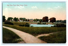 Bay View Park New Haven CT Colorful Early View