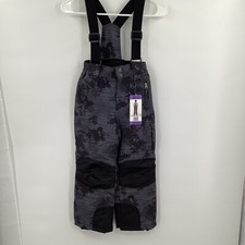 NWT 32 DEGREES WEATHERPROOF BOYS XS 5/6 Gray/blackSNOW SKI PANTS