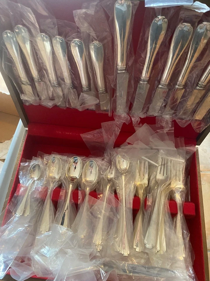 TIFFANY FLEMISH STERLING SILVER 1 SERVING SPOON 9" POLISHED TO LOOK NEW CONTACT - Image 2 of 4