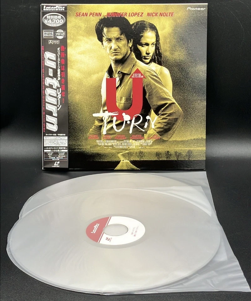 Laserdisc LD - U Turn / Sean Penn  - Japan Edition W/Obi - PILF-2655 - Image 2 of 3