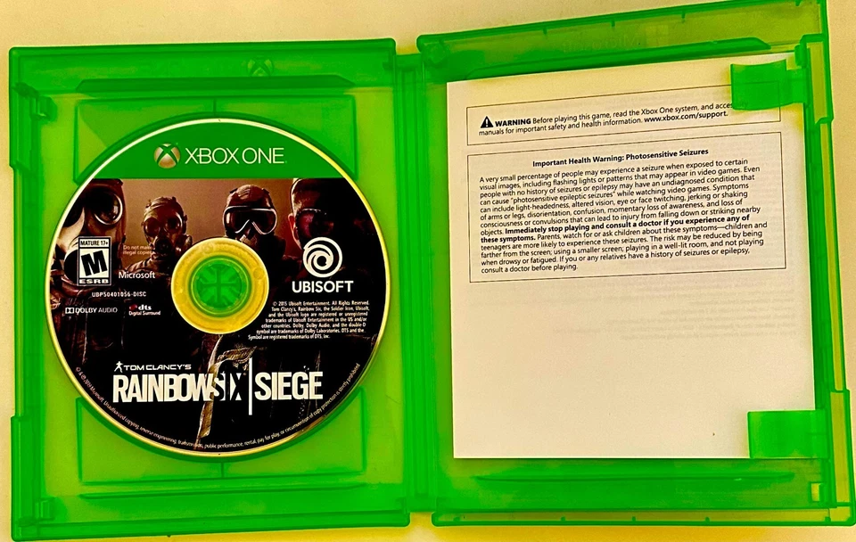 2015 Tom Clancy's Rainbow Six Siege- Xbox One - Image 3 of 3