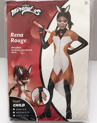 Kids Rena Rouge Costume - Miraculous Ladybug 