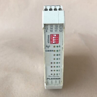 PLEIGER IO8/8/4 INPUT OUTPUT MODULE 9341100300 IO884