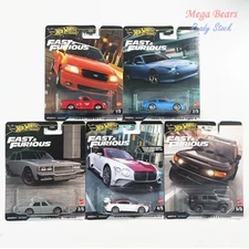 Mattel Hot Wheels Premium 2024 Fast & Furious Set of 5 Cars Toyota FJ Cruiser