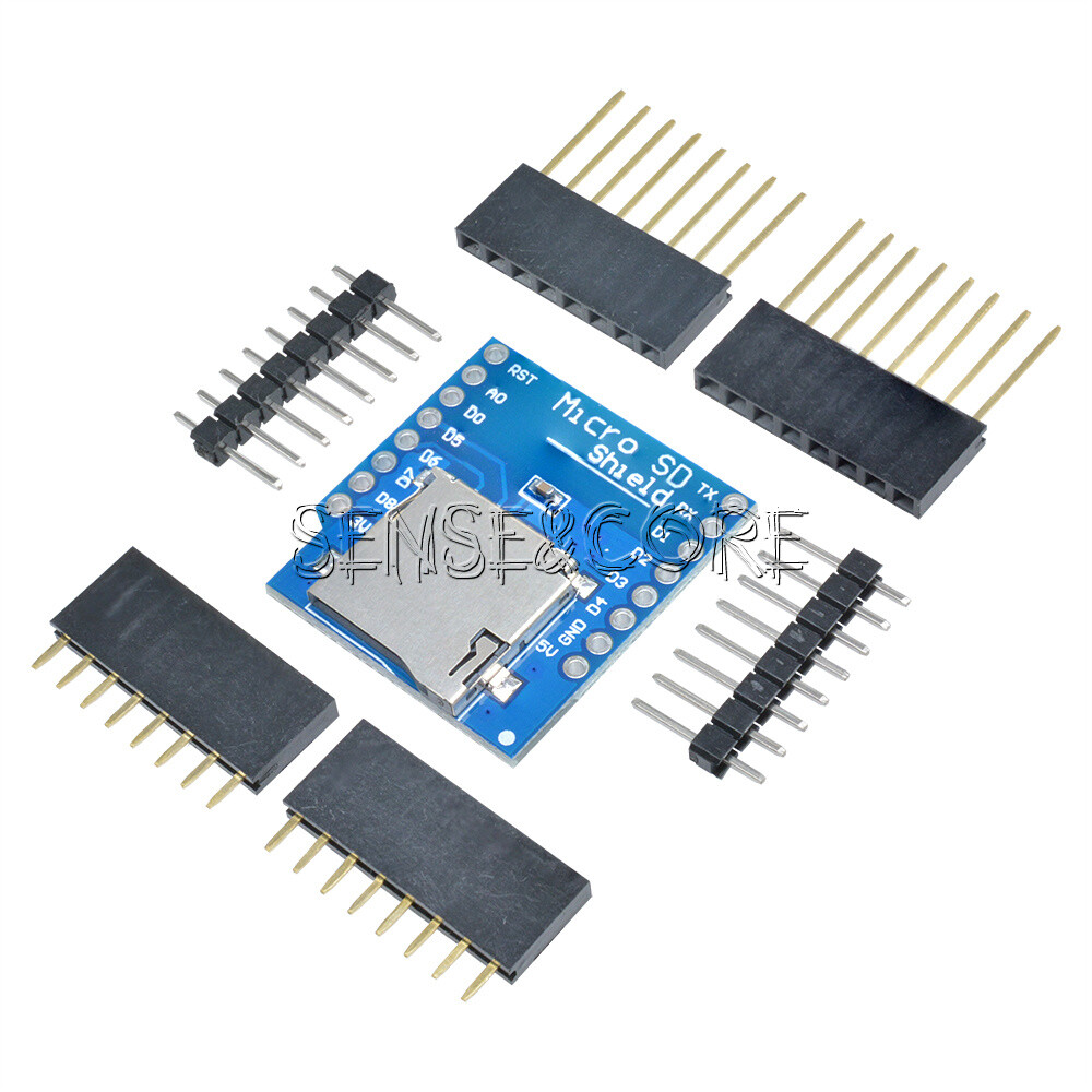 Jual Wemos D1 Mini Microsd Shield Iot Micro Sd Card Shield Di Seller It - Foto 8