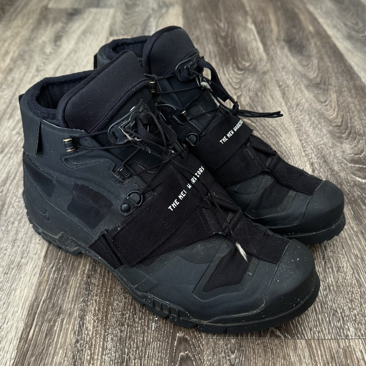 Men's Nike x Undercover Jun Takahashi Mountain Boots Black Men's Nike x Undercover Jun Takahashi Mountain Boots Black
