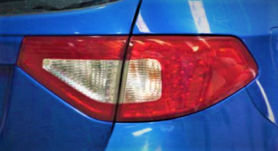 Tail Light Red Tint Overlays - For Subaru WRX/STI Hatch 2008-2014