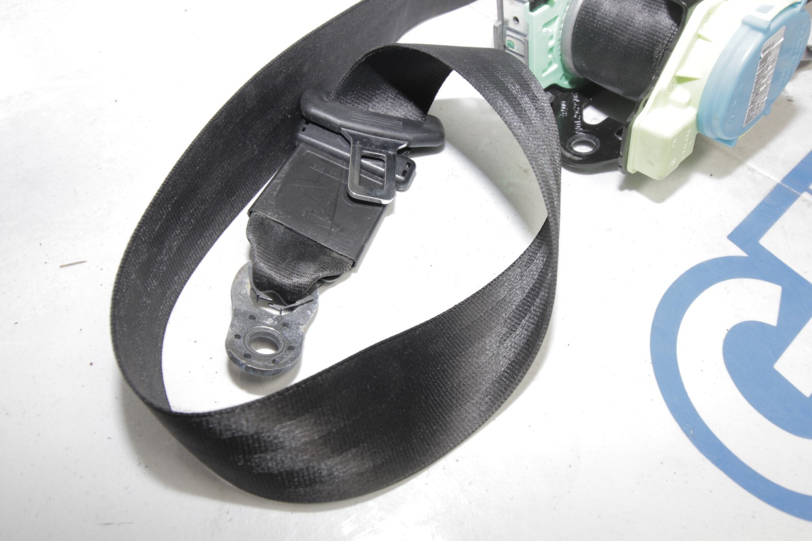 08-13 AUDI R8 4.2L V8 OEM RIGHT PASSENGER SEAT BELT RESTRAINT 501NA4Q17W BLACK
