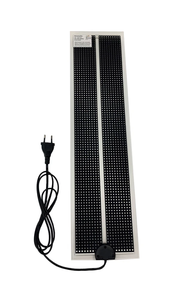 Tropic Shop - Ultraflache Heizmatte -/ Wärmematte fürs Terrarium - 15w 58x15cm