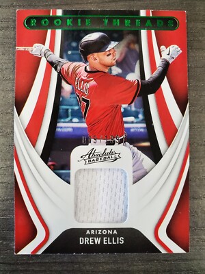 2022 Panini Absolute Drew Ellis Rookie Threads Patch #RT-DE 9/199