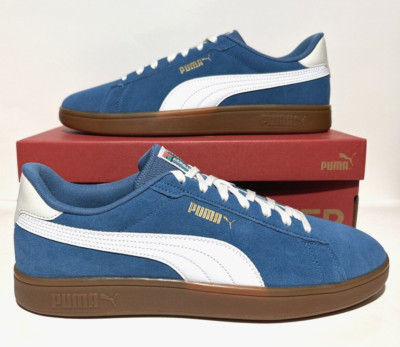 Puma Smash 3.0 Year Of Sport Mens Size 10 Blue Horizon White Urban Sneakers