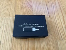 Sony ECM-16 Electret Condenser Microphone - Japan