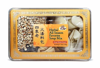 All Season Favorite Soup Mix 四季老火湯料包 Soup Made Easy! 3-4 Servings 5.82oz