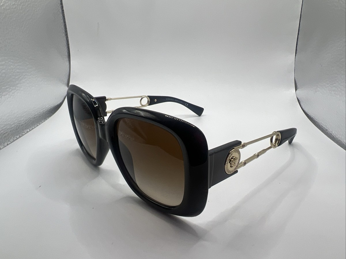Versace Women\'s Transparent Brown Sunglasses! Versace VE4405 Sunglasses | LensCrafters main image 4