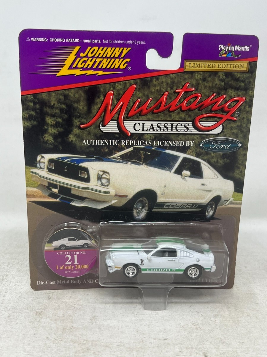 Johnny Lightning Mustang Classics 1977 Cobra II 1:64 Diecast | eBay