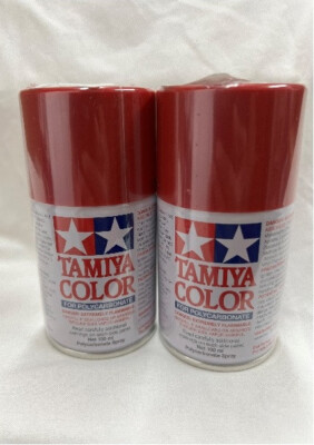 Tamiya Polycarbonate PS-15 Metal Red TAM86015 Lacquer Primers & Paints