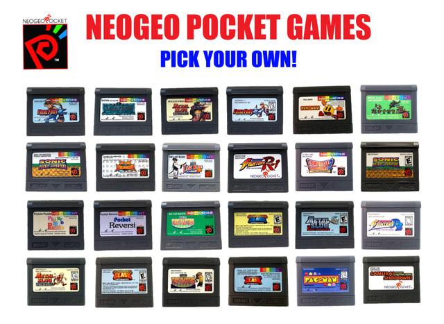 NEO-GEO Pocket Color Games PICK YOUR OWN!
