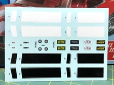 Camaro 68 Chevy Z/28 Decal Sheet W USA-1 License AMT 1:25 Search LBR Model Parts