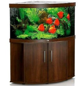 JUWEL Trigon 350 Aquarium mit Unterschrank dunkelbraun | eBay