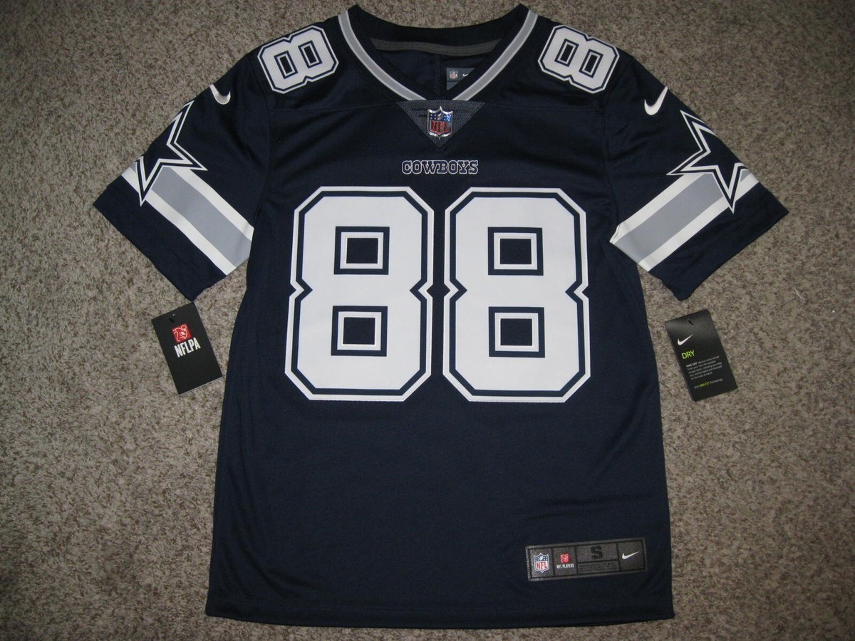 Dez Bryant Dallas Cowboys Navy Blue Mens Small Nike Limited Jersey
