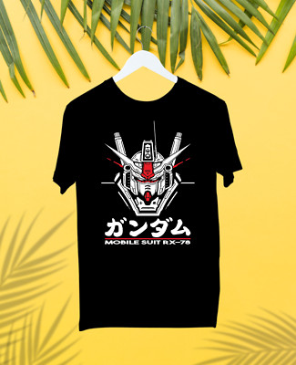 Gundam RX-78-2 Head Robot Anime Video Games New Unisex T-shirt