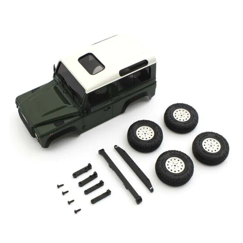 Kyosho RC 1/28 Mini Z Land Rover DEFENDER 90 BODY Shell -GREEN