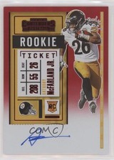 2020 Contenders RPS Variation FOTL Red Zone Anthony McFarland Jr #137 Auto 0ce9