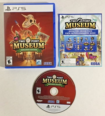 TWO POINT MUSEUM Explorer Edition PLAYSTATION 5 ps5 SEGA Opened UNPLAYED Mint