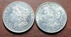 1921 & 1921-D Morgan Dollars PROOFLIKE but Cleaned 90% Silver Dollars