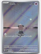 Cleffa - Illustration Rare SV03: Obsidian Flames OBF Holo 202/197 2023 NM on eBay