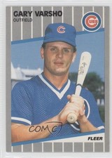 1989 Fleer Gary Varsho #441 0b5