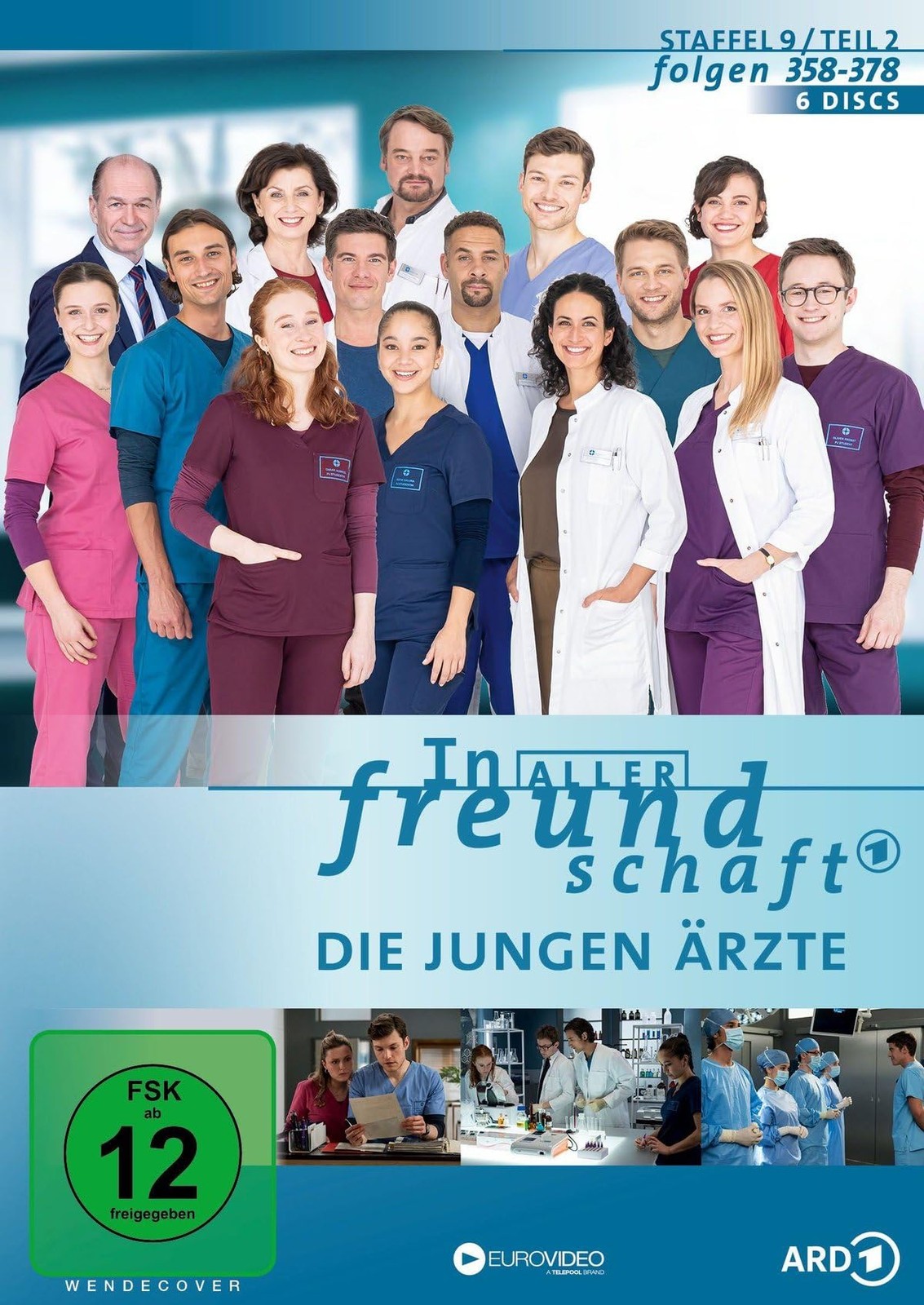 Die Jungen Ärzte, Staffel 9, Teil 2 (Folgen 358-378) (DVD) diverse Mike Adler