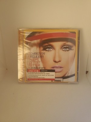 Christina Aguilera Keeps Gettin' Better-A Decade of Hits  CD + DVD Hype Sticker