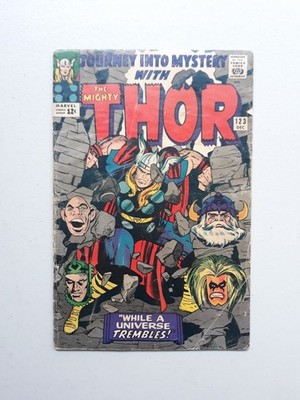 Journey Into Mystery Thor 123 Marvel Comics MCU 1965