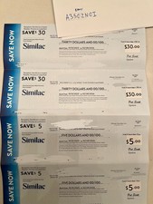  70 worth of Similac Infant Formula Coupon Checks Expires 02/28/2026. 30x2 5x2