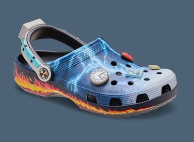 【coco】 Back To The Future x Crocs Classic Clog | Men Sizes 4 - 13